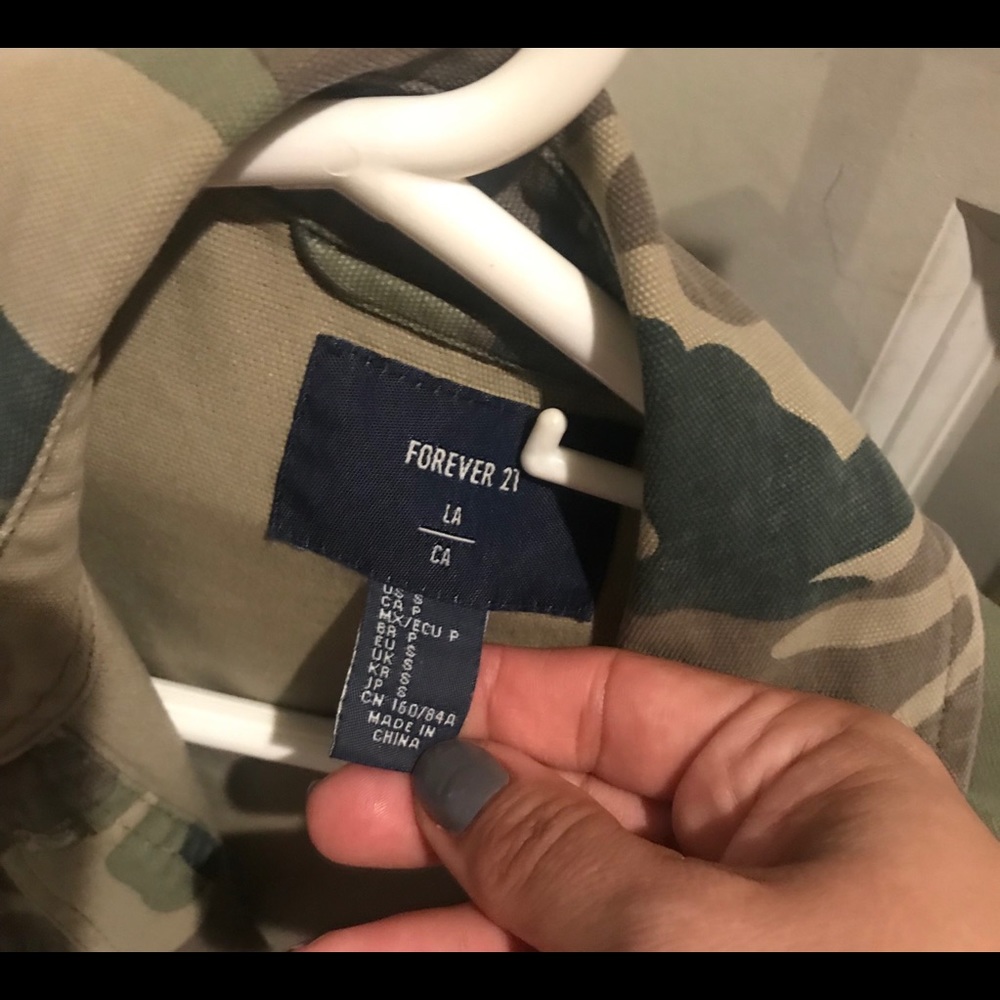 Army Jacket Denim Style - Picture 3 of 3